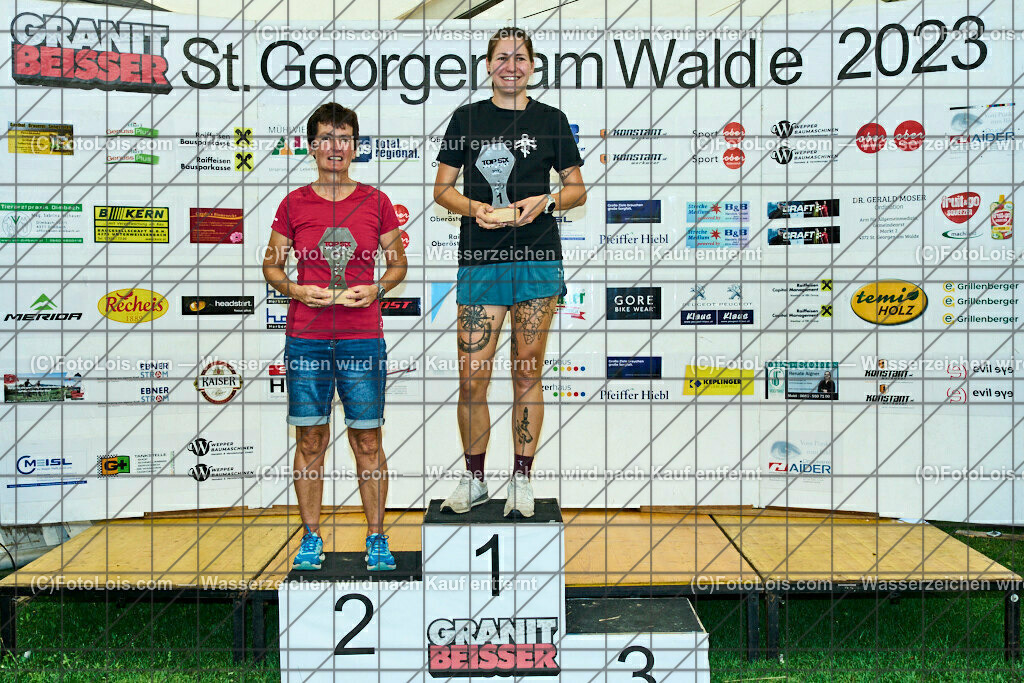 ALP8005_XXIX_GRANITBEISSER_Siegerehrung | (C)FotoLois.com, Alois Spandl, 29. GRANITBEISSER - Mountainbike-Marathon in St. Georgen am Walde, Start/Ziel/Siegerehrung, Sa 2. September 2023.