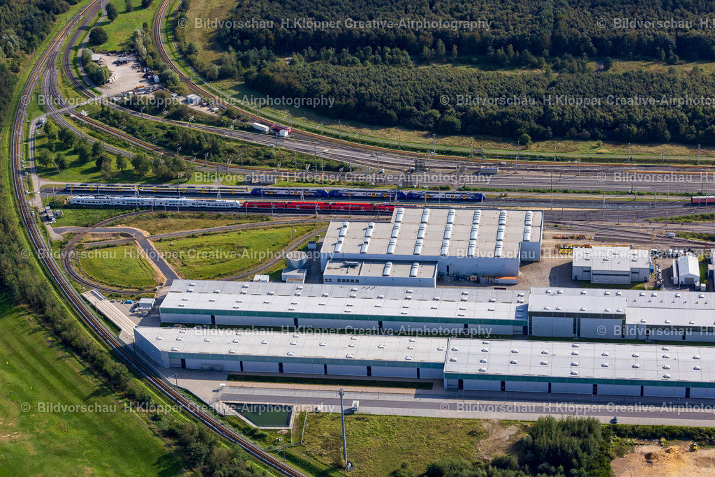 Luftbilder Wegberg-439A3502 | Wegberg-Wildenrath der Siemens AG - Realisiert mit Pictrs.com