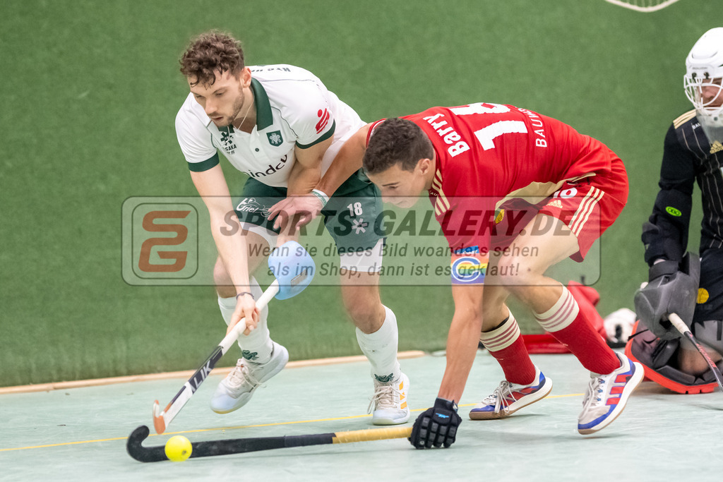 SFE_20230114_0031 | 1. Bundesliga Hockey Herren Rot-Weiss Köln - Uhlenhorst Mülheim am 14.01.2023 in Köln (KTHC Stadion Rot-Weiss Köln Tennis and Hockey Club), Photo: Stephan Fehrmann 2022 (Sports-Gallery),Antheus Barry ( Rot-Weiss Köln #16 )