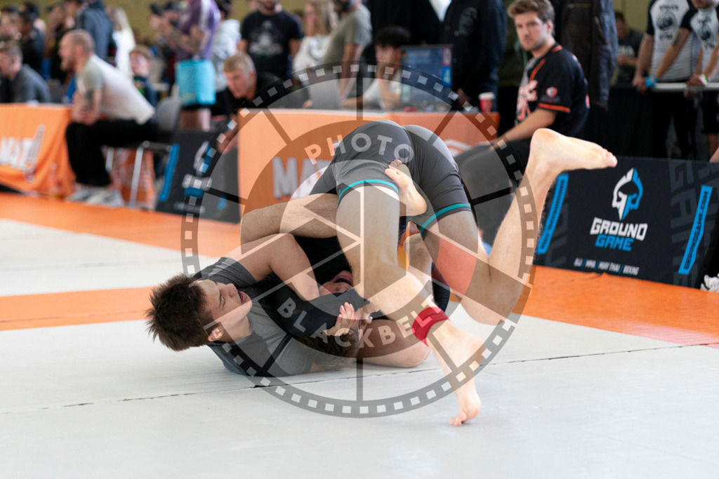 20240915PBB2874 | Athletes compete during the Grappling Industries’ grappling and Brazilian jiu-jitsu competition in Berlin, on September 15, 2024.