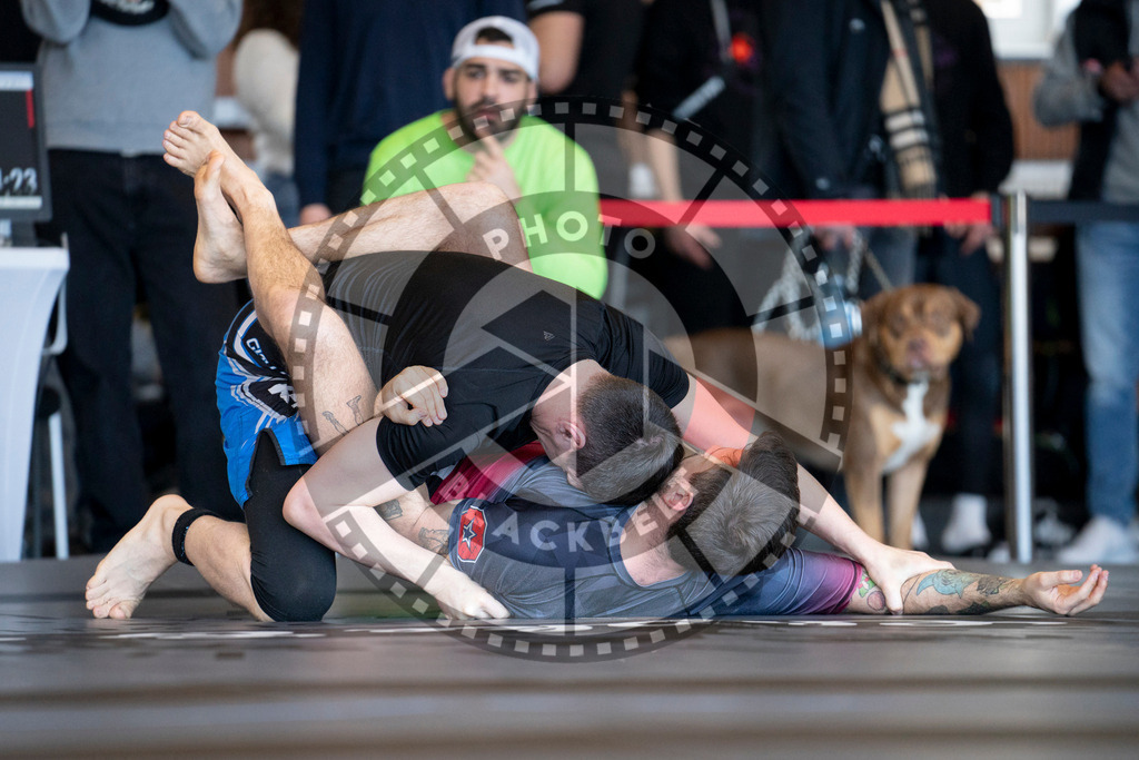 20240309PBB5512 | Fighters compete during the International Luta Livre (ILLCS) Spring Championship in Hannover, Germany, on March 9, 2024.