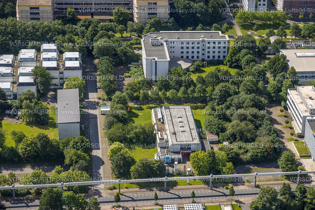 Dortmund240700387 | Luftbild, TU Technische Universität Dortmund TZDO Technologiezentrum Dortmund, Fachschaft LogWings Leonhard-Euler-Straße, Maschinenbauhalle, Hochbahnstrecke, Eichlinghofen, Dortmund, Ruhrgebiet, Nordrhein-Westfalen, Deutschland