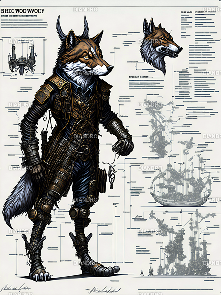 Android Wolfklasse09 vermutlich Kampfroboter | DIANDRO