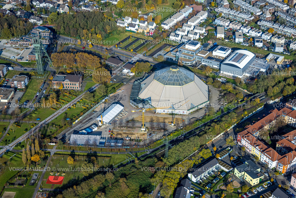 Oberhausen231100140Ausbildungszentrum_Print9999Pixel300dpi | Luftbild des Berufsförderungswerk der Bauindustrie NRW gGmbH, Osterfeld, Oberhausen, Ruhrgebiet, Nordrhein-Westfalen, Deutschland