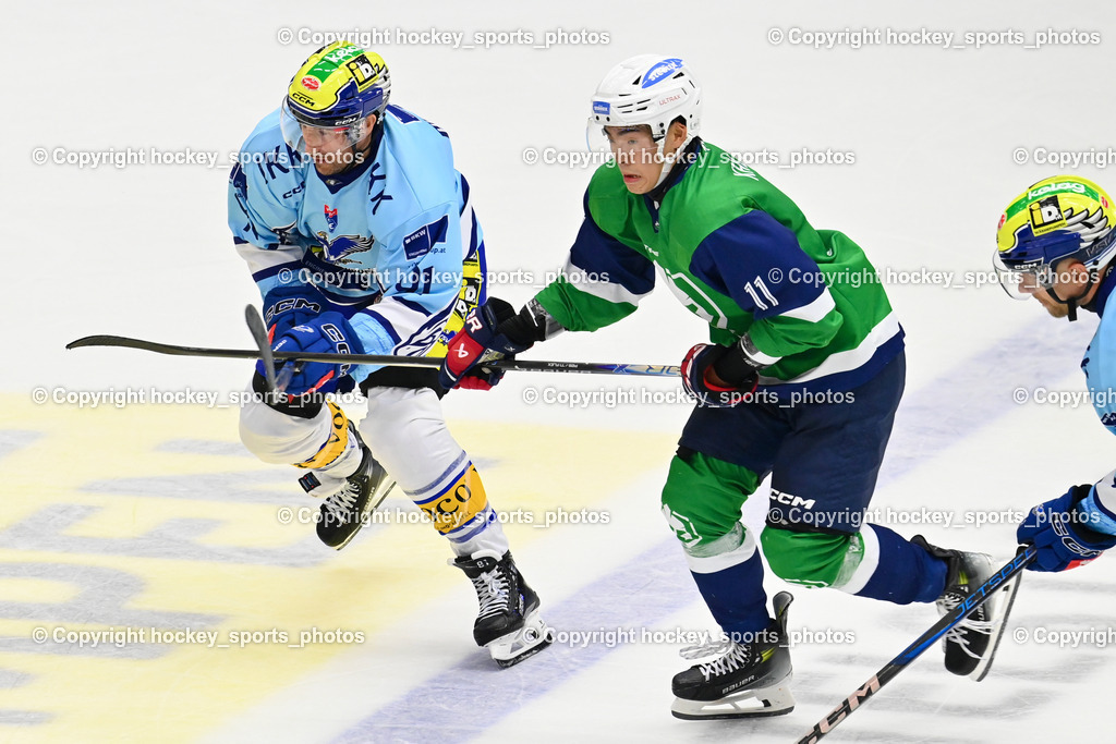 EC iDM Wärmepumpen VSV vs. KHL Sisak | #91 Nick Hutchison EC VSV, EC iDM Wärmepumpen VSV vs. KHL Sisak, EC iDM Wärmepumpen VSV vs. KHL Sisak am 02.09.2025 in Villach (Stadthalle Villach), Austria, (Photo by Bernd Stefan)