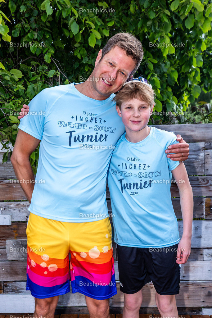 2025-200076062-Vater-Sohn-Turnier-Familienfotos | Pinar Atalay, Bundeskanzler Friedrich Merz 29.05.2025; Berlin Foto: Gerold Rebsch - www.beachpics.de