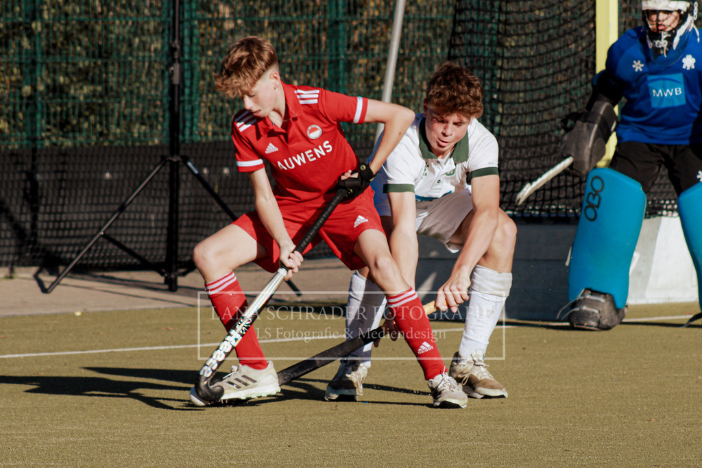 MU14 FINALE Westdeutsche Meisterschaft  Rot-Weiß Köln - HTC Uhlenhorst Mülheim 24.09.23 Düsseldorf-128 | lanaschraderfotografie - Realisiert mit Pictrs.com