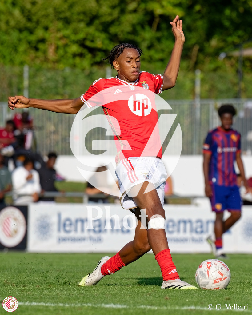 GenevaCup Group Phase - FC Basel v SL Benfica | during the GenevaCup Group Phase match between FC Basel and SL Benfica at Stade des Arberes in Meyrin, Switzerland