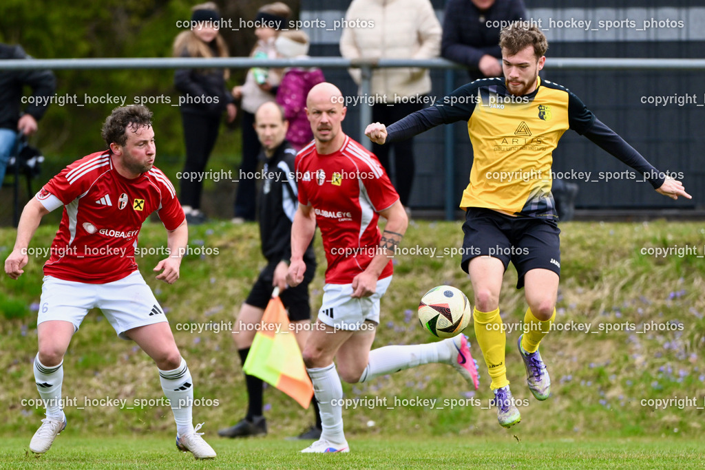 SV Arnoldstein vs. FC Union Sillian-Heinfels | #6 Gabriel Mayr FC Sillian, #27 David Walder FC Sillian, #7 Leon Wirnsberger SV Arnoldstein, SV Arnoldstein vs. FC Union Sillian-Heinfels, SV Arnoldstein vs. FC Union Sillian-Heinfels am 29.03.2026 in Arnoldstein (Waldparkstadion Arnoldstein), Austria, (Photo by Bernd Stefan)