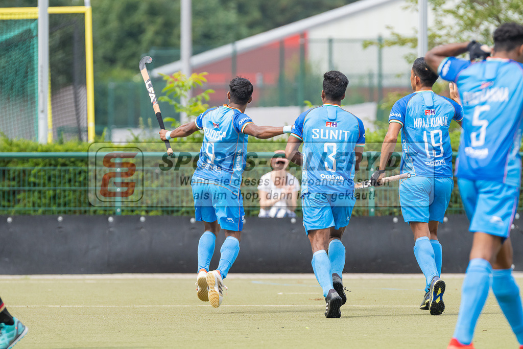 HK_20230822_103692 | 4 Nations Tournament Spiel um Platz 1 ( MU21 ) Indien - Germany am 22.8.2023 DHC Düsseldorf, Düsseldorf ,
