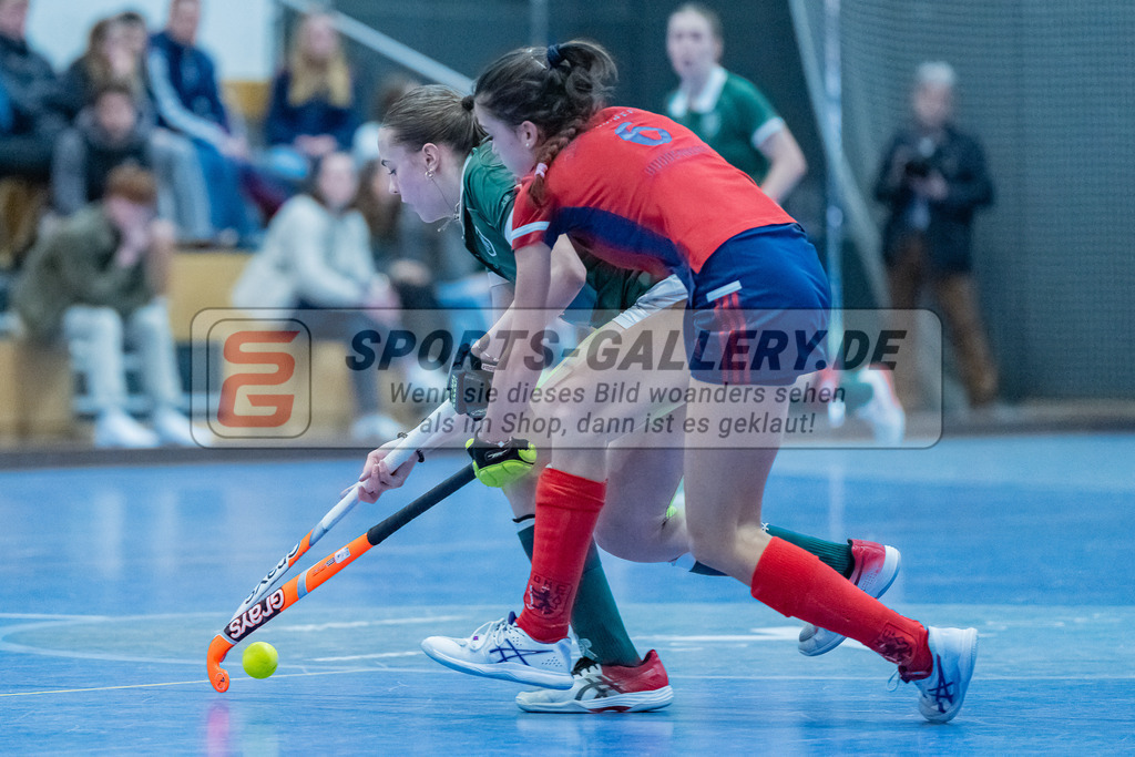 HK_20240303_109137 | Spiel um Platz 5 Deutsche Meisterschaft WU16 am 3.3.2024 Halle DHC, Düsseldorf ,