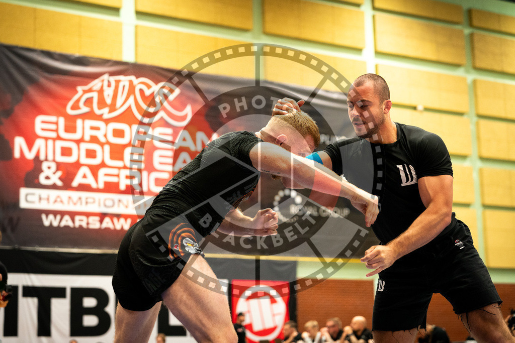 20250906PBB3319 | Fighters compete during the ADCC European Trials  competition in Warsaw, Poland, on September 6, 2025.