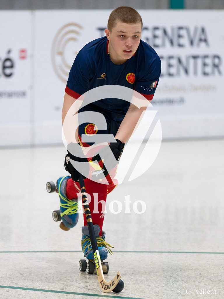 U17  - SC Thunerstern  v Geneve RHC A  |  during the U17  match between SC Thunerstern  and Geneve RHC A  at Centre sportif de la queue d'arve in Geneve, Switzerland