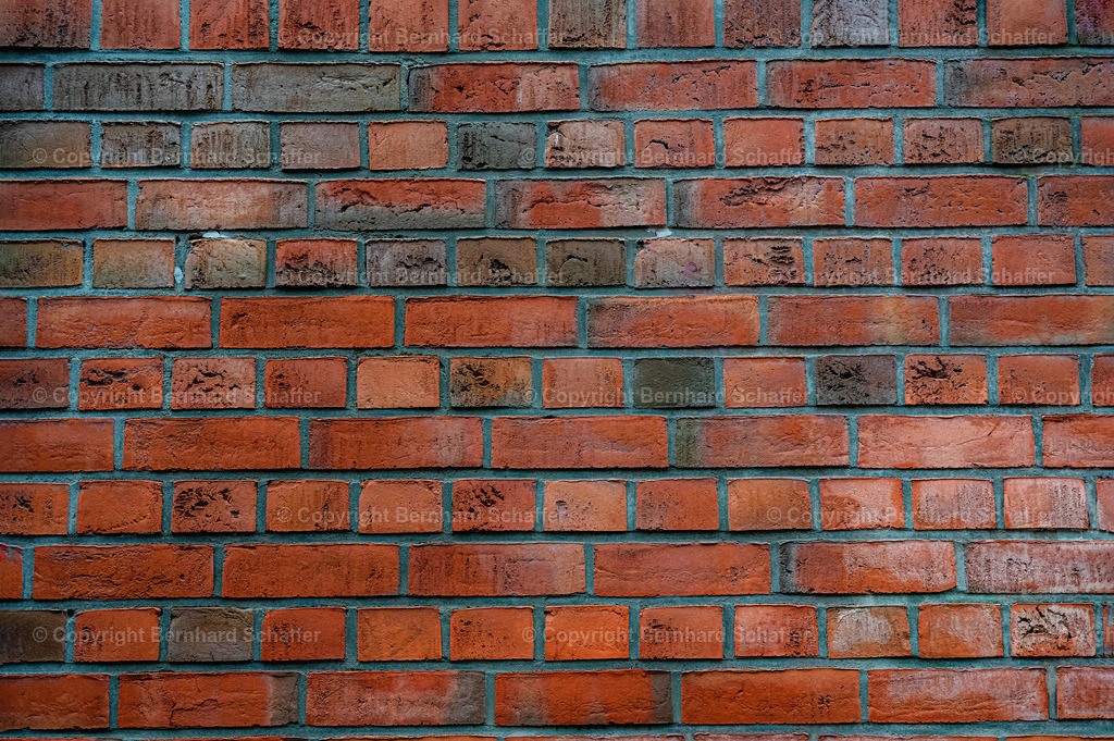 BACKDROP - Ziegelsteinwand gemischt | Eine Mauer aus roten Ziegelsteinen - Realisiert mit Pictrs.com