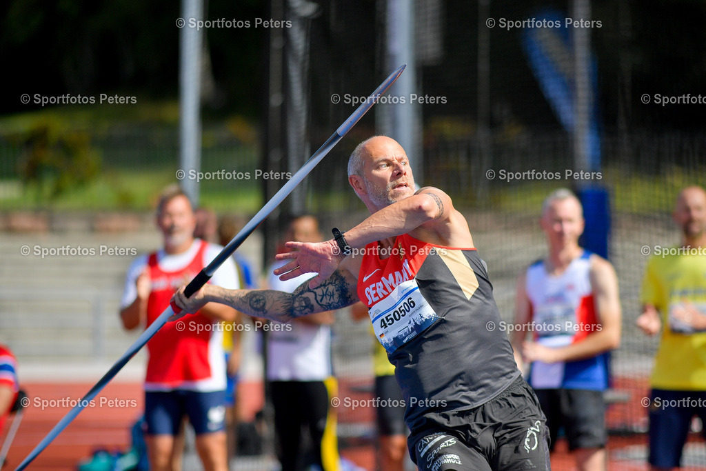 WMAC - Day 1_136 | World Masters Athletics Championship am 13.08.2024 in Gotheburg; SpeerwurfPhoto: Kai Peters - Realisiert mit Pictrs.com