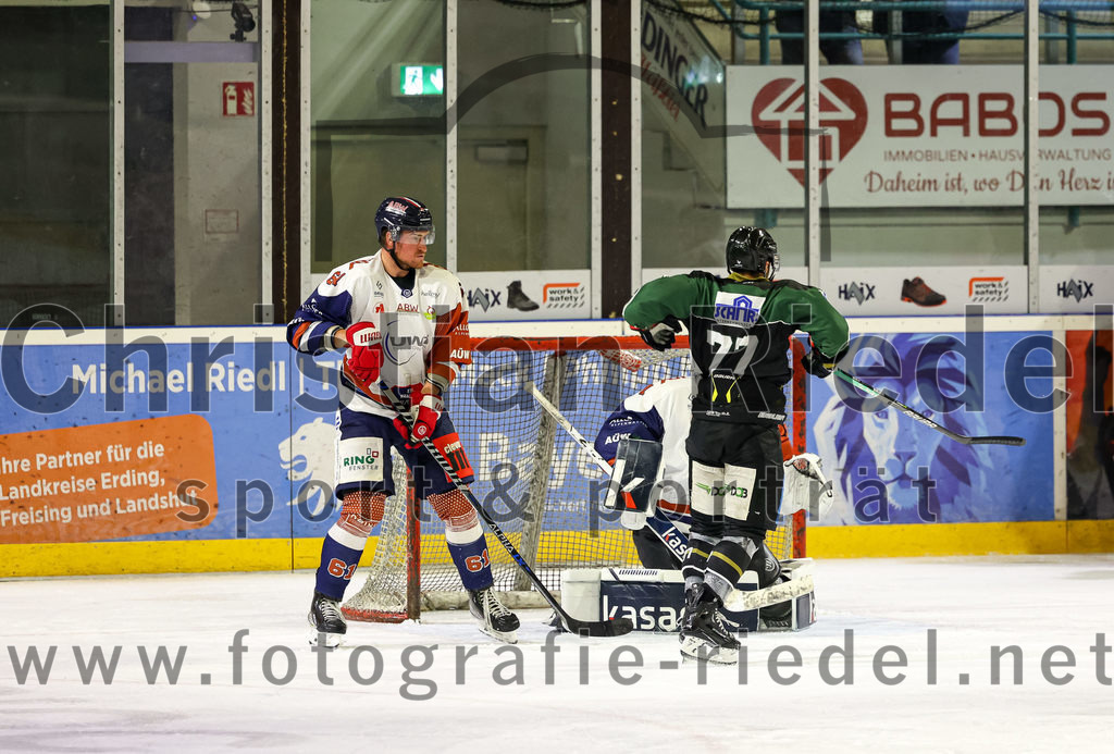 2022-10-23_049_TSV_Erding_gegen_ESC_Kempten | Erding, Deutschland, 23.10.2022:
Eishockey, Bayernliga 2022 / 2023, 7. Spieltag, TSV Erding gegen ESC Kempten, Endergebnis: 

Foto: Christian Riedel / fotografie-riedel.net