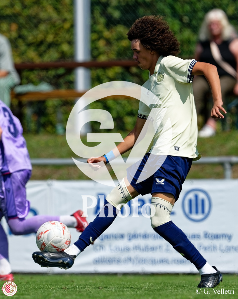 GenevaCup Group Phase - Everton FC v FC Basel | during the GenevaCup Group Phase match between Everton FC and FC Basel at Stade des Arberes in Meyrin, Switzerland
