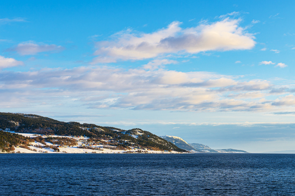 Berge und Felsen im Winter nahe Trondheim in Norwegen | Berge und Felsen im Winter nahe Trondheim in Norwegen.