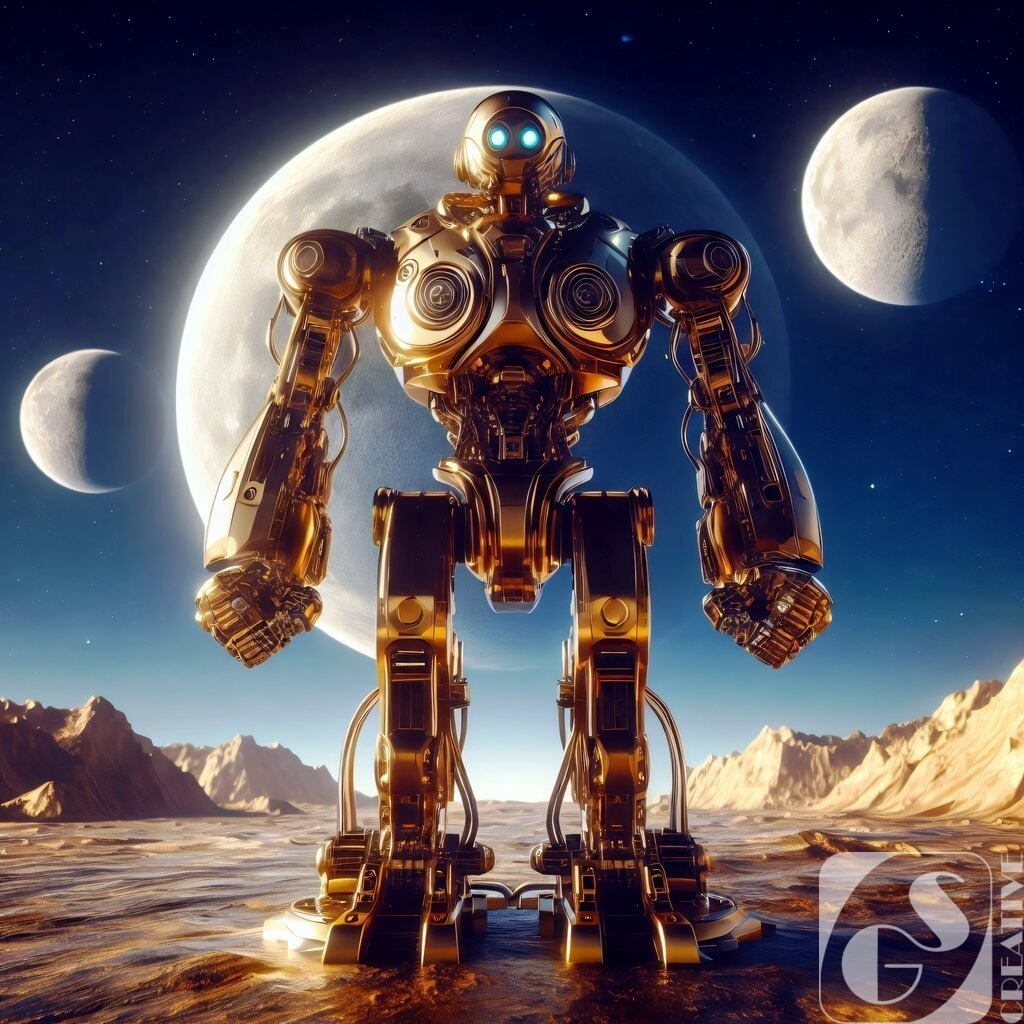 Golden robot | Fotogeschenke aller Art, kostenlose Games und die schönsten KI-Bilder in 4K Qualität. Egal ob als Download, Leinwand, Kalender usw... Jetzt günstig bestellen!
 - Realisiert mit Pictrs.com