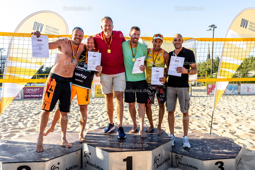 2023-00086480-DSBM-Deutsche-Senioren-Beach-Meisterschaft | Siegerehrung Platzierte DSBM 2023