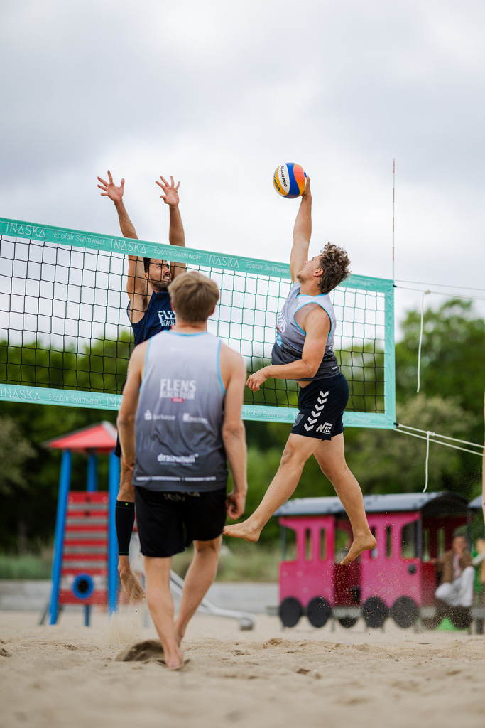 Beachvolleyball I Saison 2026 I FLENS Beach-Tour I 3. Turnier I Flensburger Förde | Jasper Lorenz Fotografie - Realisiert mit Pictrs.com