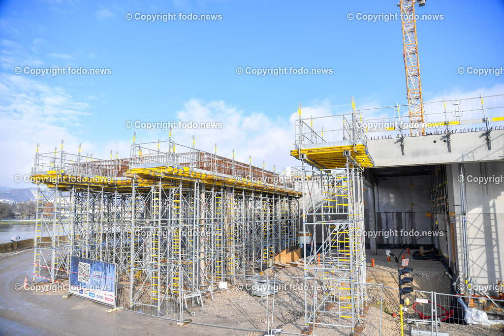 Manuel Wellmann_ FC Blau Weiss Linz_ 06.12.2022-9 | 06.12.2022, Donaupark Stadion Linz, AUT, im Bild Donaupark Stadion Linz, Baustelle des Stadionneubau