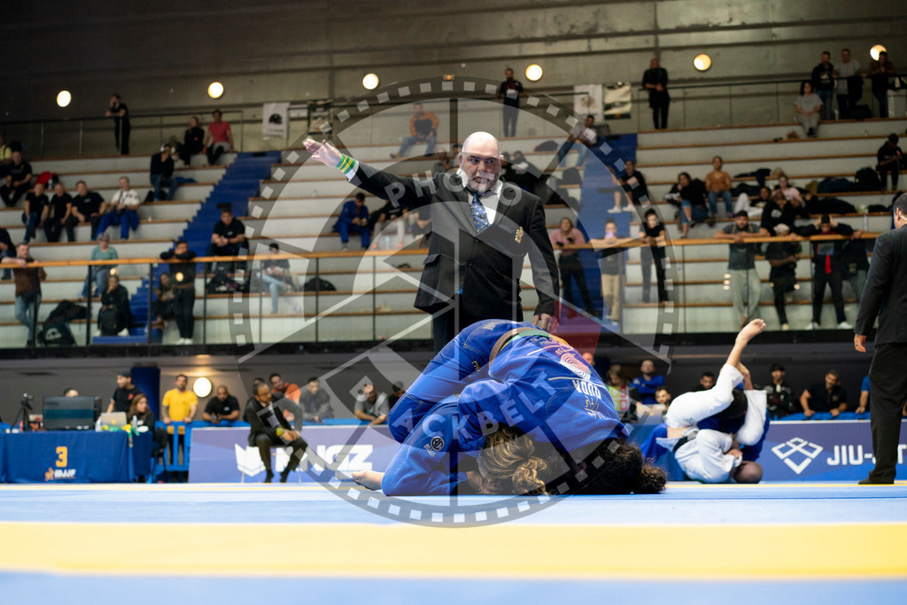 20240124PBB05166 | Fighters compete during the second day of the IBJJF European Championship in Paris, France, on January 24, 2024.