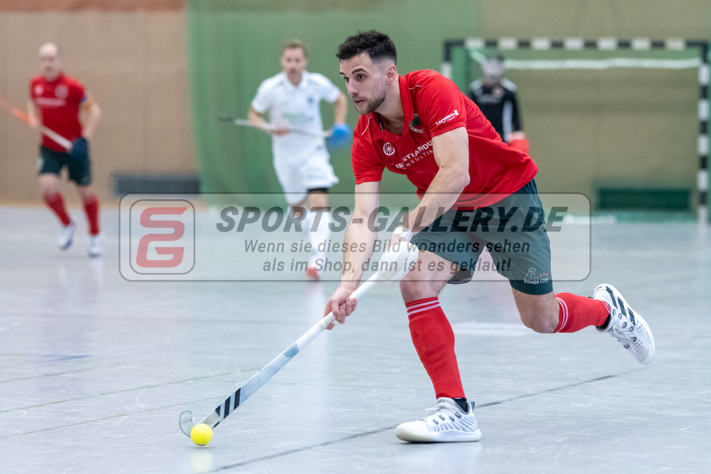 SFE_20230115_0034 | 1. Bundesliga Hockey Herren Schwarz-Weiss Neuss - Crefelder HTC am 15.01.2023 in  (Sporthalle Jahnerstrasse), Photo: Stephan Fehrmann 2022 (Sports-Gallery)
