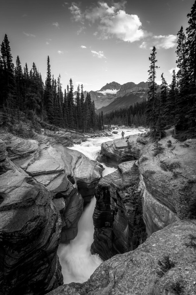 Mistaya Canyon | Mistaya Canyon im Banff Nationalpark, Kanada - Realisiert mit Pictrs.com