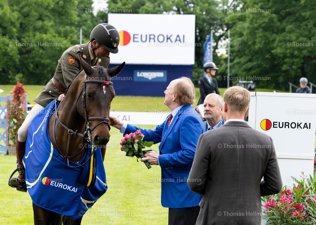 TH_126 DHF Alliance (IRL)_ Commandant Geoff Curran_28846 | Al Shiraàa Deutsches Spring- und Dressur-Derby 2025 am 28.05.25 in Hamburg, Thomas Hellmann, 126 DHF Alliance (IRL), Commandant Geoff Curran