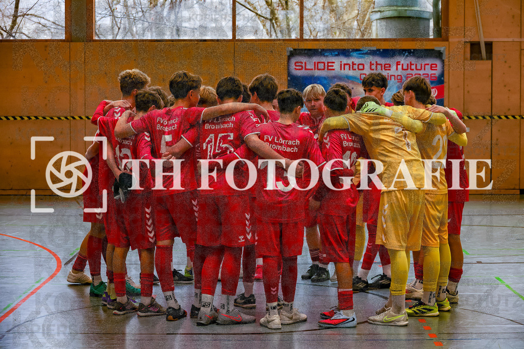 GER, Begegnung, Fussball, U14 Hallenturnier, PS-Immo-Cup 2026, 18.01.2026 | TH Fotografie