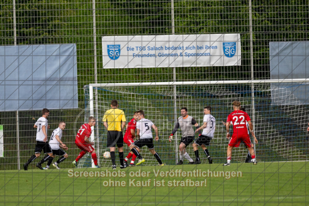 20250616_201038_0762 | #,  TV Eybach (weiß) vs. 1.FC Donzdorf II (rot), Fussball, Entscheidungsspiel 3 in Kreisliga A3 - Bezirk Neckar/Fils, Saison 2024/2025, Rasensportplatz, Staufenecker Str. 41, 73084 Salach, 16.06.2025 - 18:30 Uhr,Foto: PhotoPeet-Sportfotografie/Peter Harich
