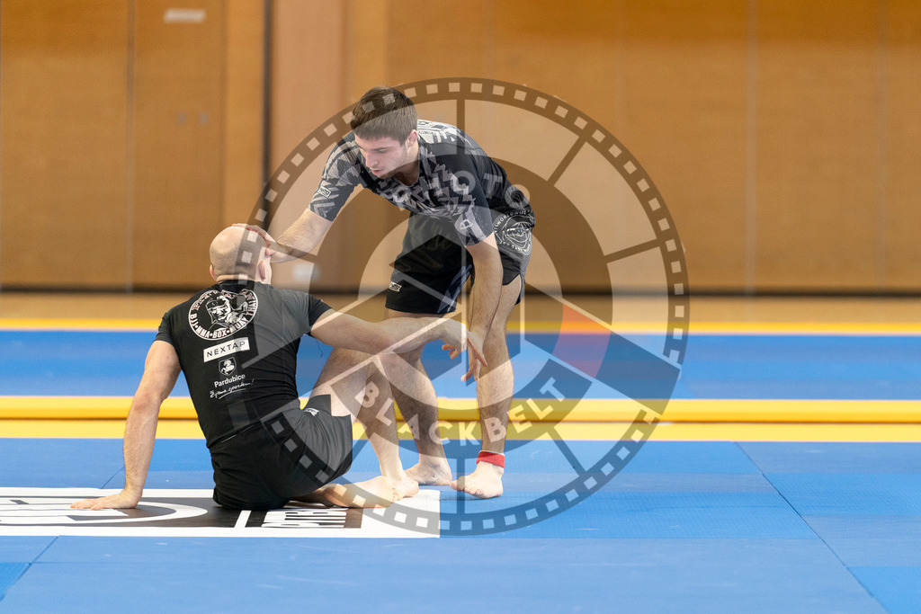 20240316PBB0278 | Athletes compete during the ADCC Eastern European Open grappling Competition in Poznan, Poland, on March 16, 2024.