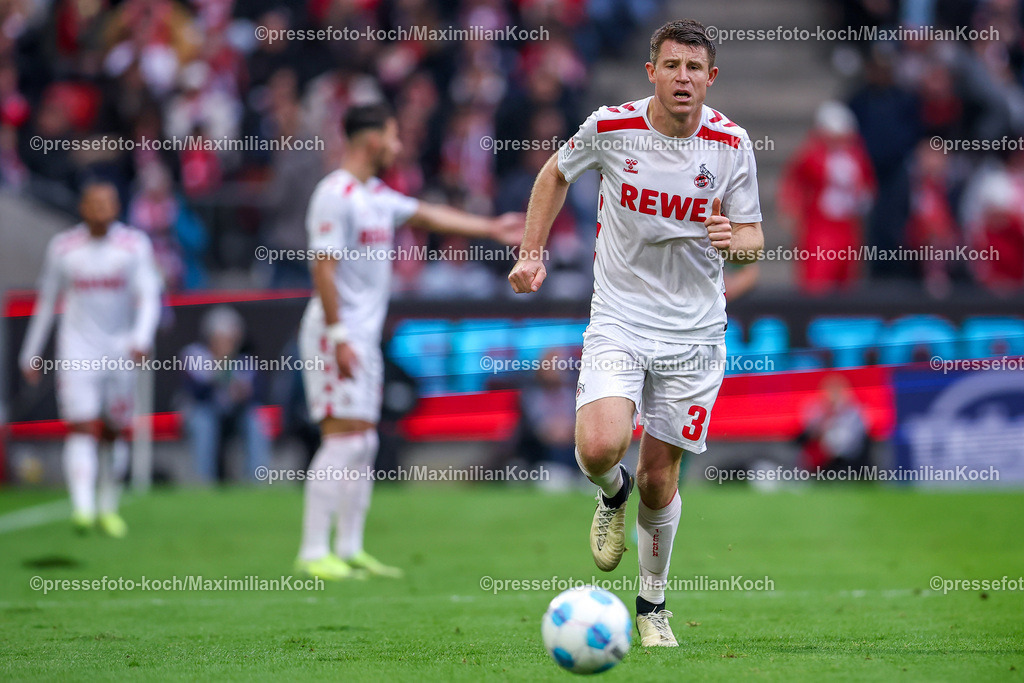 Koe09112402161 | 09.11.2024, 1. FC Köln - SpVgg Greuther Fürth, 2. Fußball Bundesliga, RheinEnergieSTADION, Saison 2024 2025: Dominique Heintz (1.FC Köln #3)DFB regulations prohibit any use of photographs as image sequences and or quasi-video.