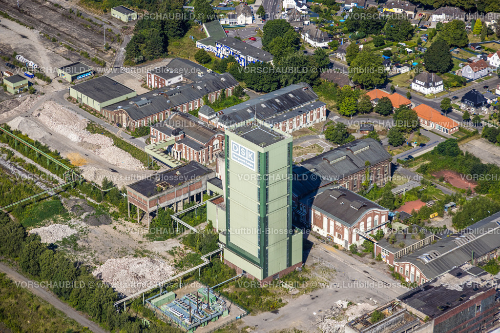 Gelsenkirchen220801766Buer | Luftbild, Rückbau der Zeche Westerholt, ehemaliges DSK Bergwerk Lippe, Westerholt, Herten, Ruhrgebiet, Nordrhein-Westfalen, Deutschland