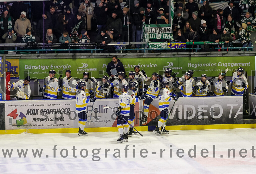 2026-01-09_063_TSV_Erding_gegen_Stuttgart_Rebels | Erding, Deutschland, 09.01.2026:Eishockey, Oberliga Süd 2025 / 2026, 35. Spieltag, TSV Erding gegen Stuttgart Rebels, Endergebnis: Foto: Christian Riedel / fotografie-riedel.net