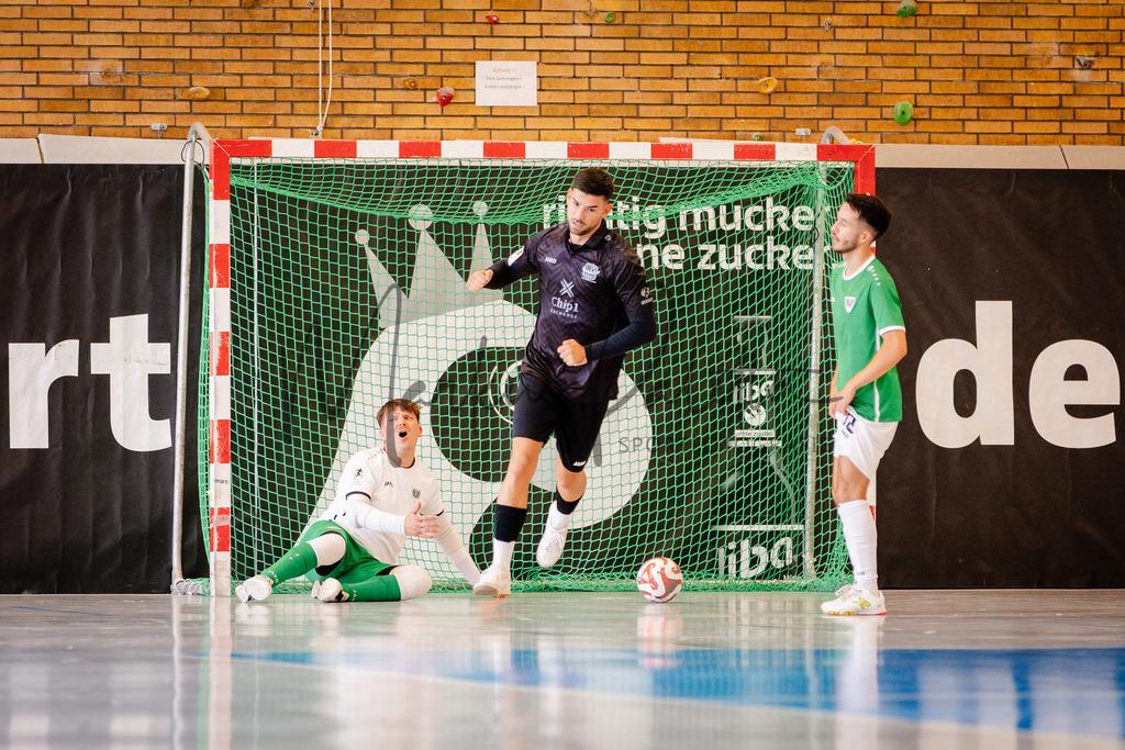 Futsal-Bundesliga, Saison 2025/2026, 4. Spieltag: SC Preußen Münster - SV Pars Neu-Isenburg | Futsal-Bundesliga, Saison 2025/2026, 4. Spieltag, SC Preußen Münster empfängt SV Pars Neu-Isenburg in der Universitäts-Sporthalle in Münster. Foto: sportfotografie.ms | Markus Paletta - Realisiert mit Pictrs.com