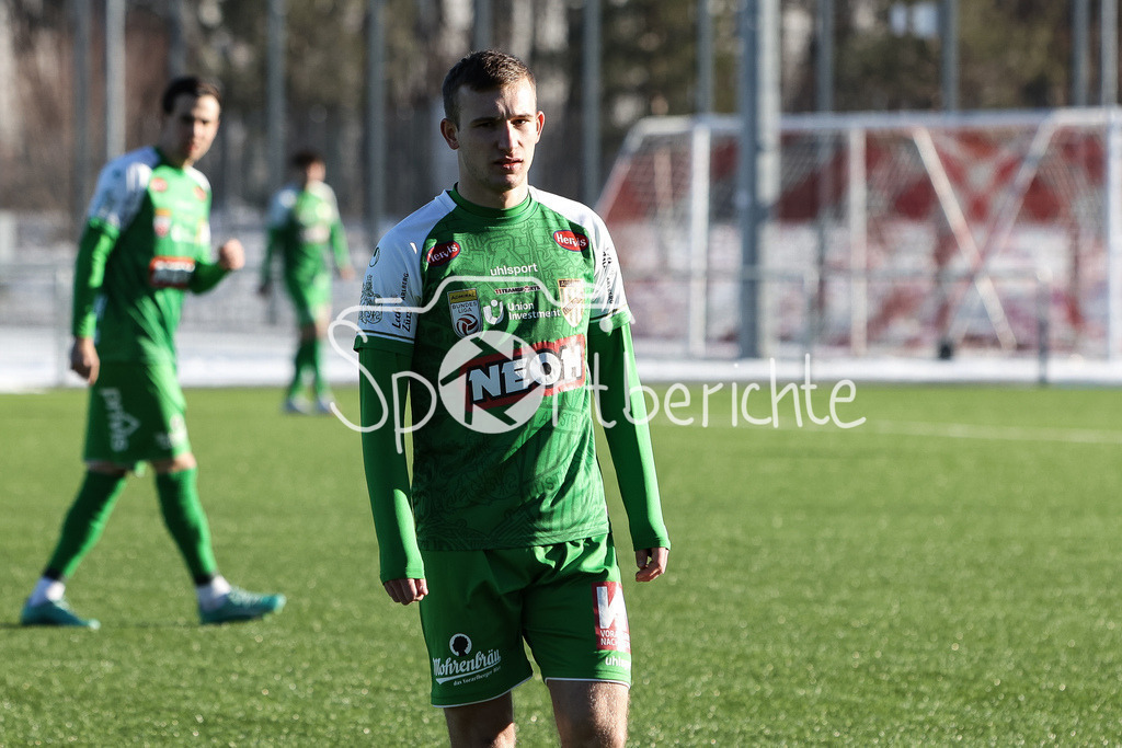 FC Bayern Amateure - SC Austria Lustenau | T. RHEIN (SCA #8) in Aktion / Freisteller / Einzelfoto