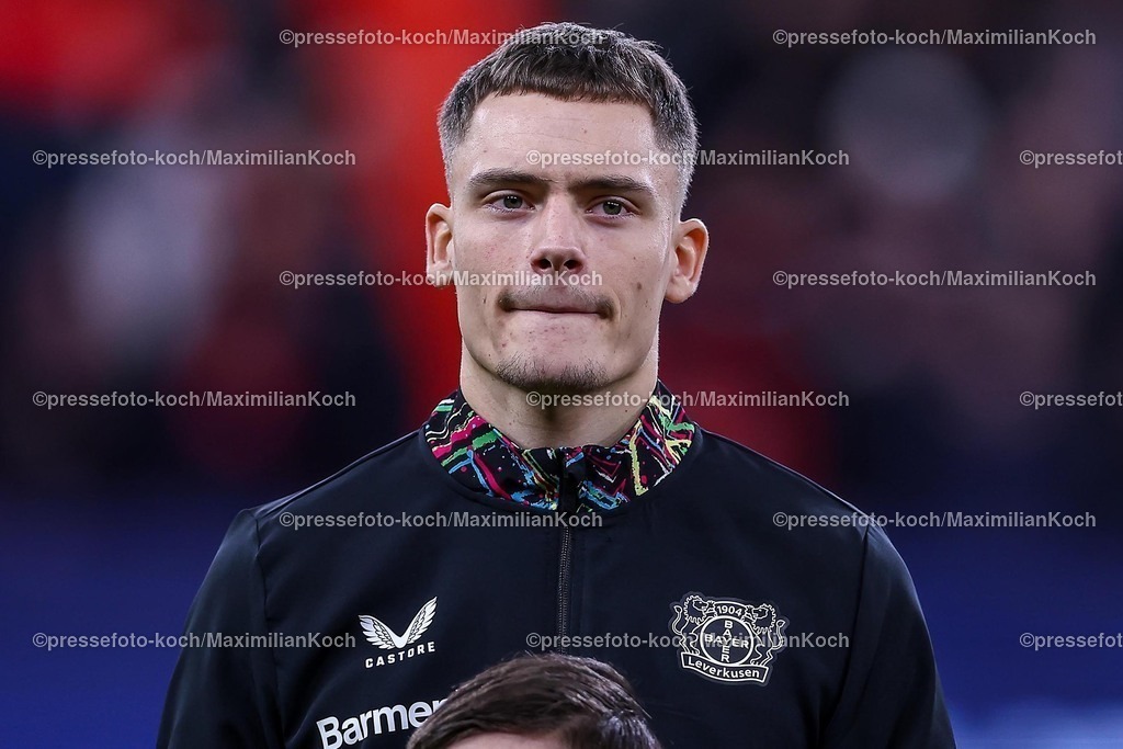 UCL29012502172 | 29.01.2025, Fußball, Bayer 04 Leverkusen - AC Sparta Prag, UEFA Champions League, 8. Spieltag, BayArena, Saison 2024 2025: Florian Wirtz (Bayer04 Leverkusen #10)