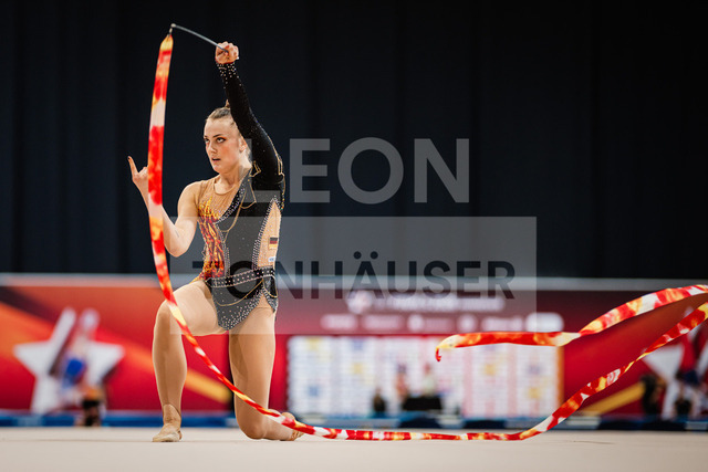 Die Finals 2026 - Rhythmische Sportgymnastik, 26.07.2026 | Margarita Kolosov - SG Potsdam Abt. RSG (Band); Die Finals 2026 - Rhythmische Sportgymnastik am 26.07.2026 in der ZAG-Arena, Hannover - Realisiert mit Pictrs.com