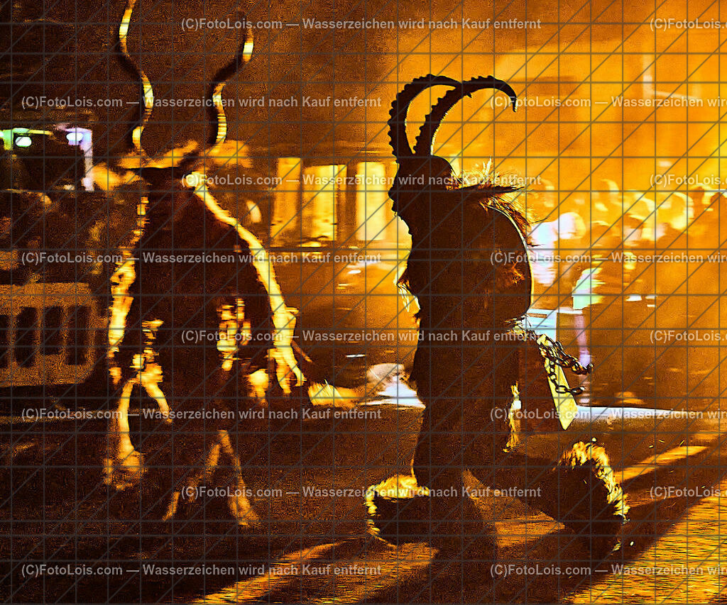 ALP7786_PerchtengruppenTreffen Gaming | (C)FotoLois.com, Alois Spandl. Perchtengruzppentreffen in Gaming am Badparkplatz, Fr 5. Januar 2024.