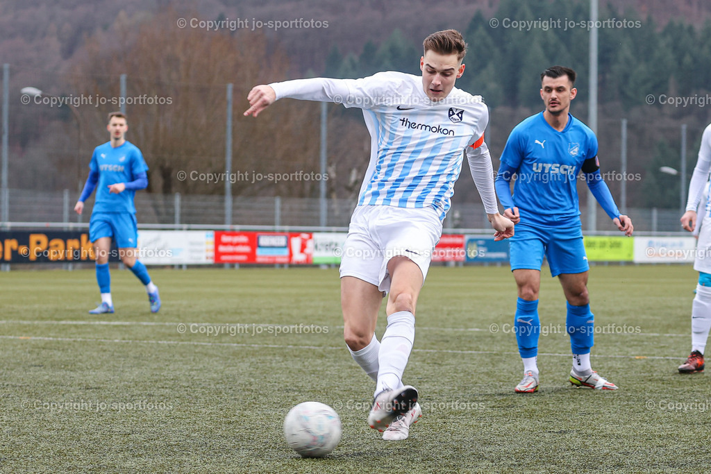 BQ3I4048 | 19.02.2023; Testspiel; Kunstrasenplatz Frohnhausen; SSV Oranien Frohnhausen : TSV Bicken