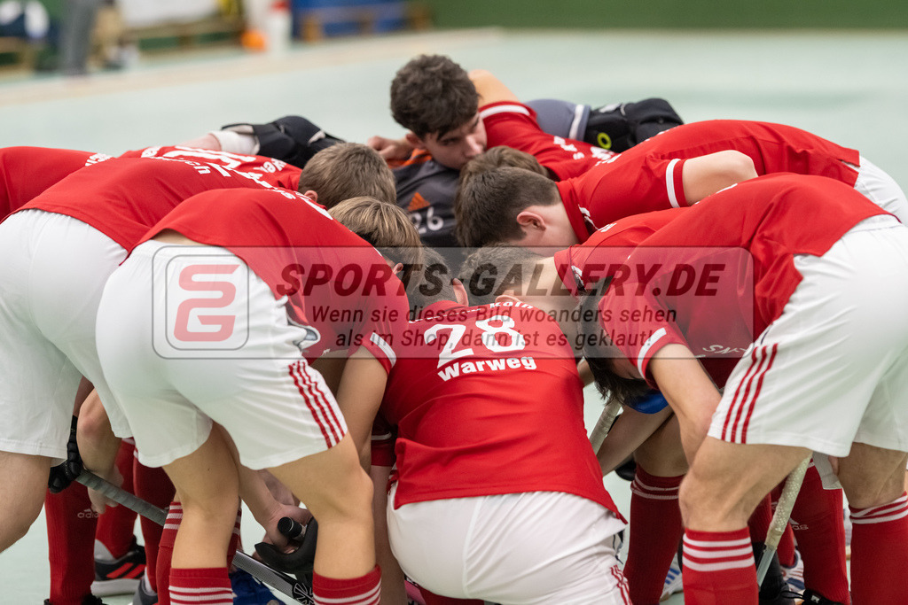 SFE_20230304_0005 | Deutsche Meisterschaft Männliche U16 Halle 2023 am 04.03.2023 in Köln (KTHC Stadion Rot-Weiss Köln Tennis and Hockey Club), Photo: Stephan Fehrmann 2022 (Sports-Gallery)