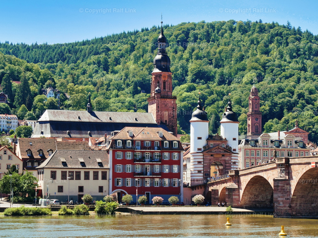 Alte_Brueck_mit_Heiliggeist_Kirche | Stockfotos, Fotos mit Miniaturfiguren und kreativen Ideen. Dabei auch vieles aus der Metropolregion Rhein-Neckar. 