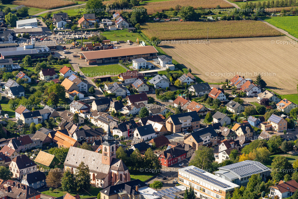 Kippenheim 21-09-22 -8 | Bilder Fotos Luftbilder Luftaufnahmen Deutschland Süden Westen Schwarzwald Baden Württemberg  