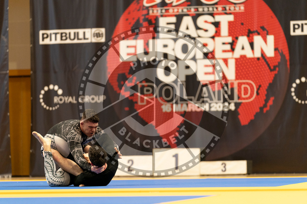 20240316PBB2562 | Athletes compete during the ADCC Eastern European Open grappling Competition in Poznan, Poland, on March 16, 2024.