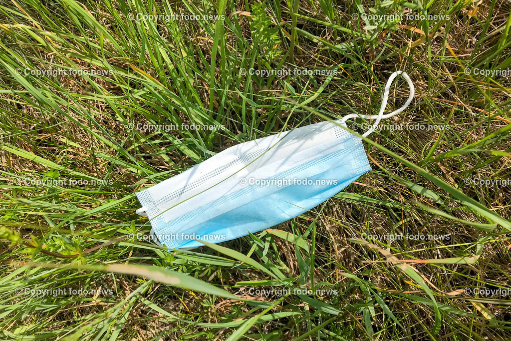 Corona_ 5 Jahre Covid Lockdown_ 15.03.2025-80 | 15.03.2025, Linz, AUT, Corona, 5 Jahre Covid Lockdown, im Bild Stadtansichten, Themenbild, Maske, Strasse, weggeworfen, Schutz, SARS, Virus