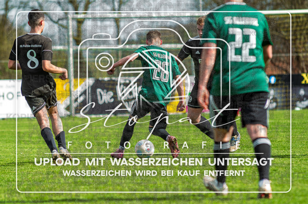 FGFS-SGA-1020 | Veith Hillert (SG Allertal 3 #26) beim Herren 3. Kreisklasse HK Spiel zwischen FG Fulde-Stellichte 2 und SG Allertal 3 im Fulder Zentralstadion, Fulde (Simon Paul Stopat) - Realisiert mit Pictrs.com