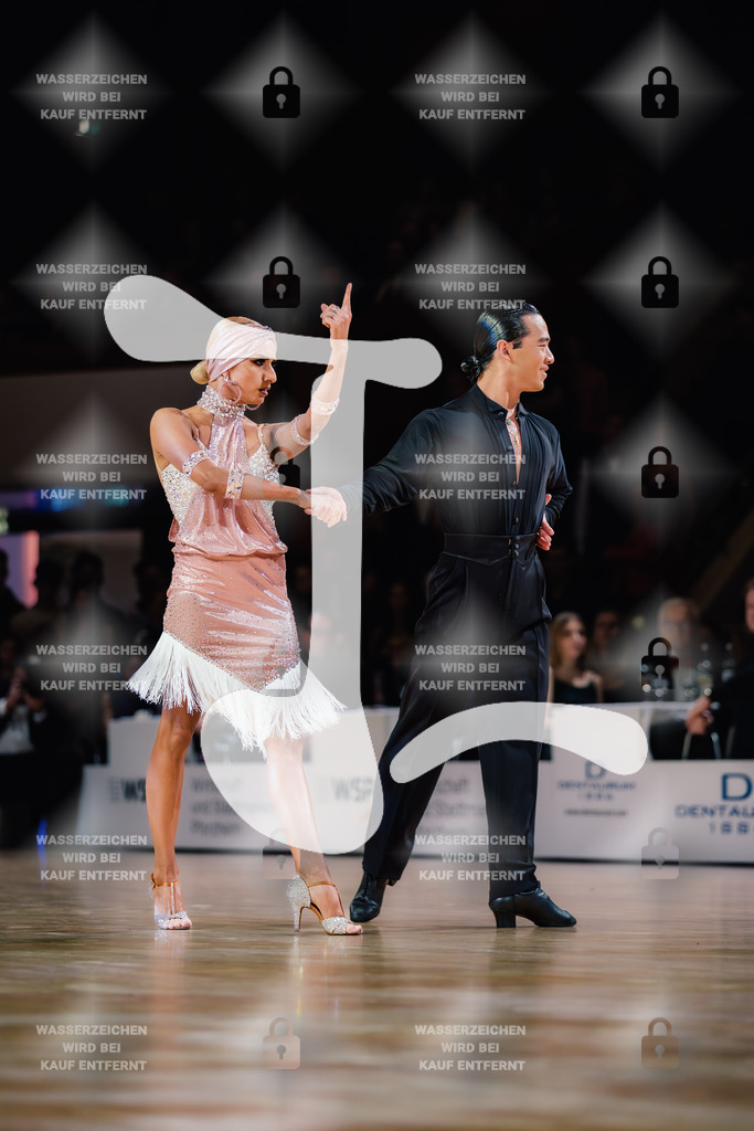 Goldstadtpokal 2025 - WDSF World Open Latin 3rd (2) Winson Tam _ Anastasia Novikova (Hong Kong)-2025-01-25-2293 | Webshop for digital downloads and prints of dance sport, event & show photographer Julian Link - Realisiert mit Pictrs.com