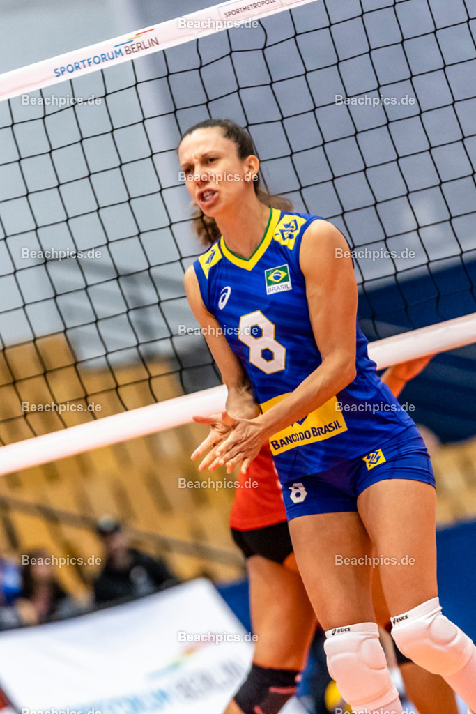 2022-00063328-Testspiel-Deutschland-Brasilien | Jubel Marcis CARNEIRO #8 BRA, 17.09.2022; Berlin Foto: Gerold Rebsch - www.beachpics.de
